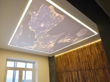 Натяжные потолки Double Vision